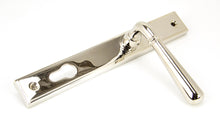 Load image into Gallery viewer, 91427 Polished Nickel Newbury Slimline Lever Espag. Lock Set