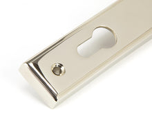 Load image into Gallery viewer, 91427 Polished Nickel Newbury Slimline Lever Espag. Lock Set