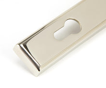 Load image into Gallery viewer, 91427 Polished Nickel Newbury Slimline Lever Espag. Lock Set