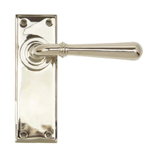 Load image into Gallery viewer, 91429 Polished Nickel Newbury Lever Latch Set