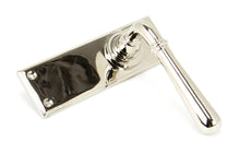 Load image into Gallery viewer, 91429 Polished Nickel Newbury Lever Latch Set