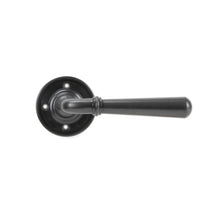 Load image into Gallery viewer, 91439 Aged Bronze Newbury Lever on Rose Set