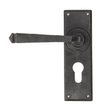 Load image into Gallery viewer, 91482 External Beeswax Avon Lever Euro Lock Set