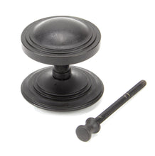 Load image into Gallery viewer, 91486 External Beeswax Art Deco Centre Door Knob