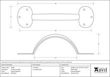 Load image into Gallery viewer, 91506 External Beeswax 8" Bean D Handle