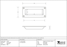 Load image into Gallery viewer, 91518 Aged Brass Flush Handle