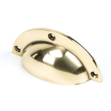 Load image into Gallery viewer, 91522 Aged Brass 4" Plain Drawer Pull