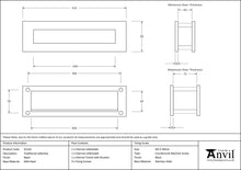 Load image into Gallery viewer, 91526 Black Traditional Letterbox