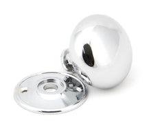 Load image into Gallery viewer, 91532 Polished Chrome 57mm Mushroom Mortice/Rim Knob Set