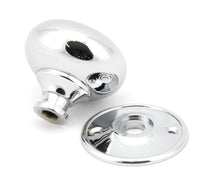 Load image into Gallery viewer, 91532 Polished Chrome 57mm Mushroom Mortice/Rim Knob Set