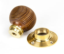 Load image into Gallery viewer, 91792 Rosewood and PB Cottage Mortice/Rim Knob Set - Small