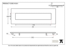 Load image into Gallery viewer, 91931 Polished Bronze Small Letter Plate