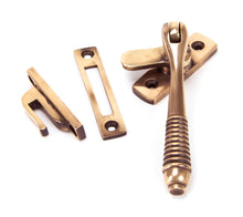 Load image into Gallery viewer, 91944 Polished Bronze Locking Reeded Fastener