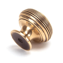 Load image into Gallery viewer, 91947 Polished Bronze Beehive Cabinet Knob 40mm
