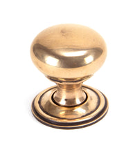 Load image into Gallery viewer, 91950 Polished Bronze Mushroom Cabinet Knob 32mm