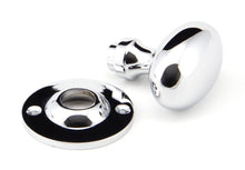 Load image into Gallery viewer, 91975 Polished Chrome Oval Mortice/Rim Knob Set