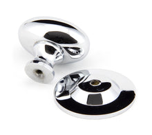 Load image into Gallery viewer, 92033 Polished Chrome Oval Cabinet Knob 40mm