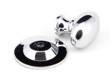 Load image into Gallery viewer, 92034 Polished Chrome Oval Cabinet Knob 33mm