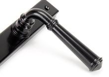 Load image into Gallery viewer, 92061 Black Regency Slimline Lever Espag. Lock Set