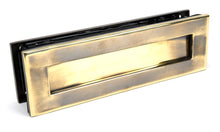 Load image into Gallery viewer, 92127 Aged Brass Traditional Letterbox