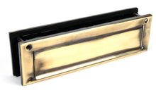 Load image into Gallery viewer, 92127 Aged Brass Traditional Letterbox