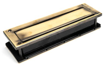 Load image into Gallery viewer, 92127 Aged Brass Traditional Letterbox