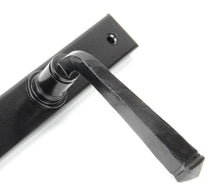 Load image into Gallery viewer, 92133 Black Avon Slimline Lever Latch Set