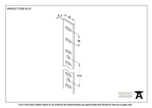 Load image into Gallery viewer, 92137 Black Flat Bookcase Strip 1.83m