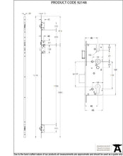 Load image into Gallery viewer, 92148 BZP Winkhaus 1.77m AV2 RH Heritage Lock 45mmBS