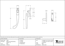 Load image into Gallery viewer, 33023 Black Night-Vent Locking Peardrop Fastener - LH
