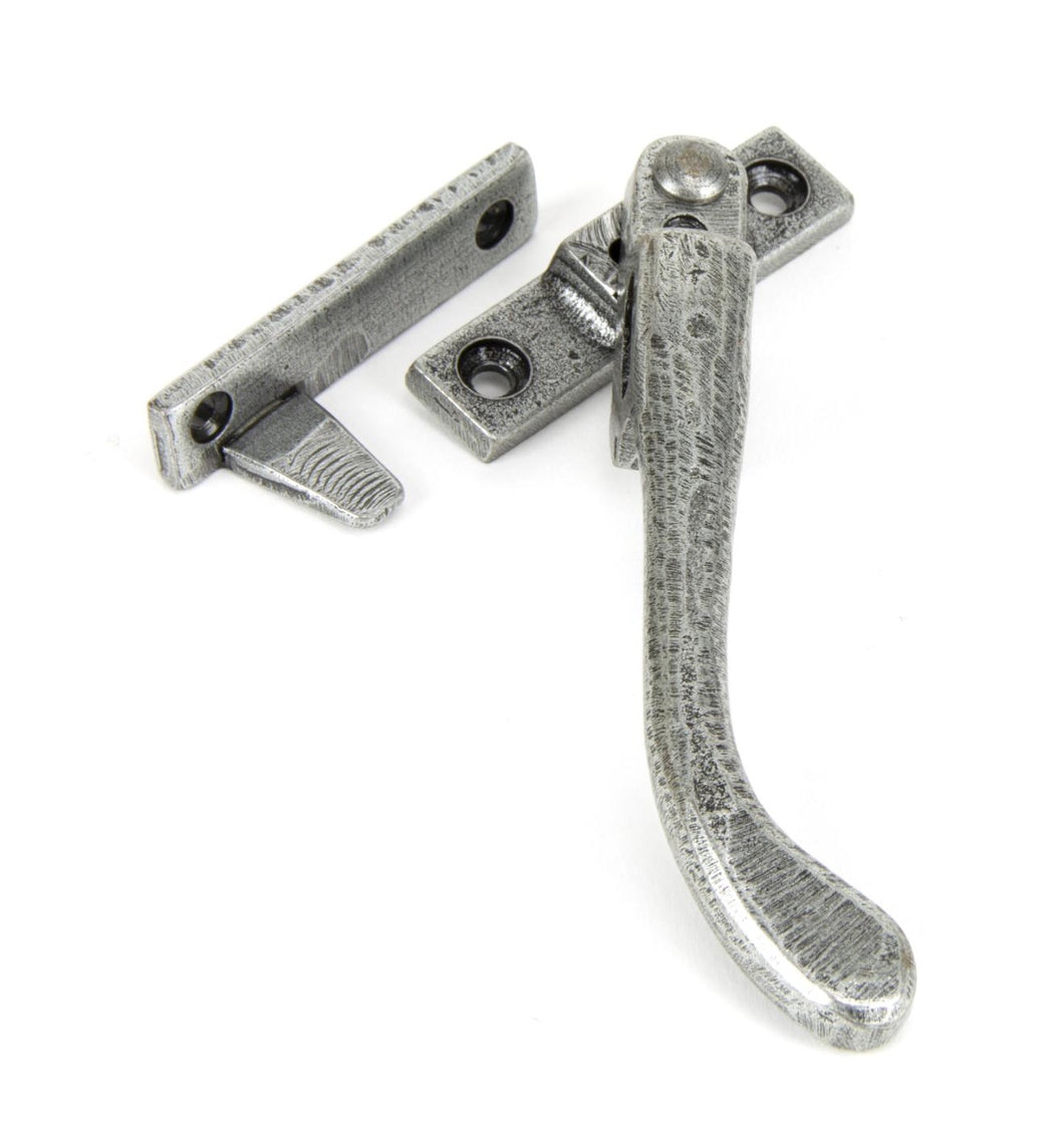 33026 Pewter Night-Vent Locking Peardrop Fastener - RH