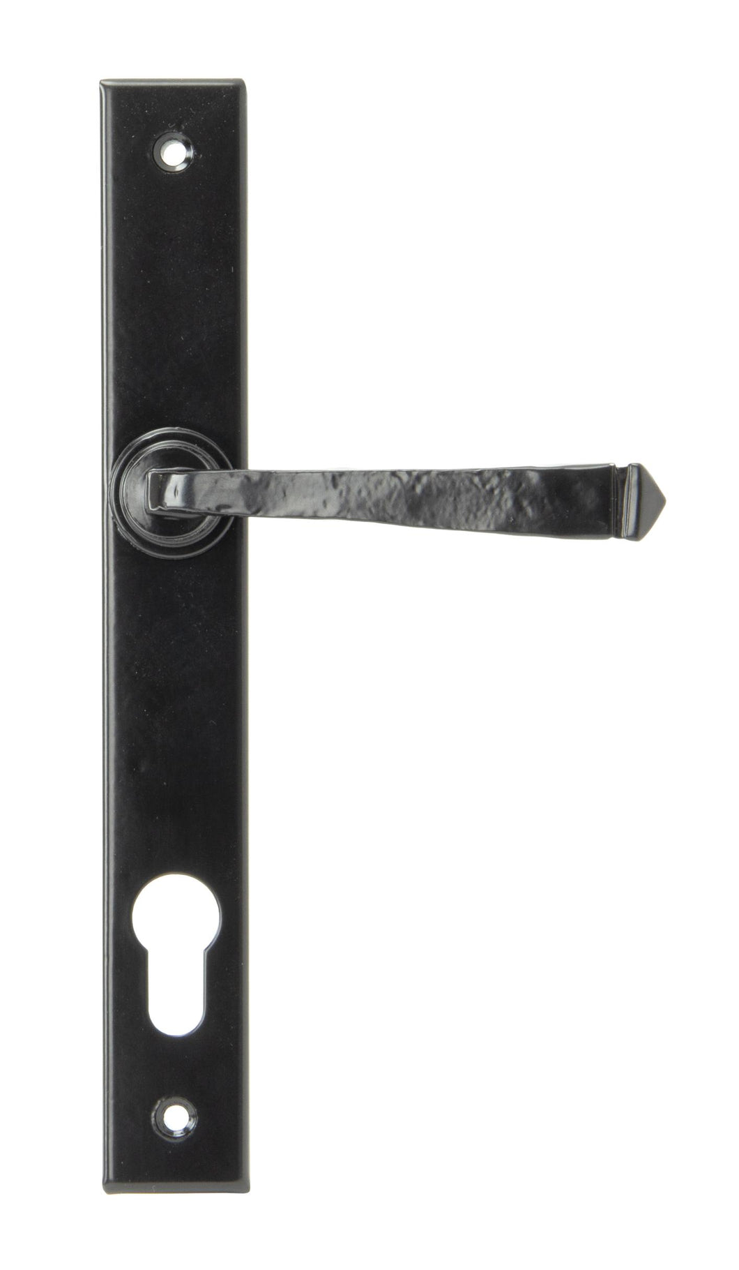 33033 Black Avon Slimline Lever Espag. Lock Set