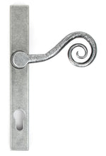 Load image into Gallery viewer, 33038R Pewter Monkeytail Slimline Lever Espag. Lock Set - RH
