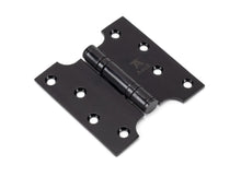 Load image into Gallery viewer, 33043 Black 4" x 2" x 4"  Parliament Hinge (pair) ss
