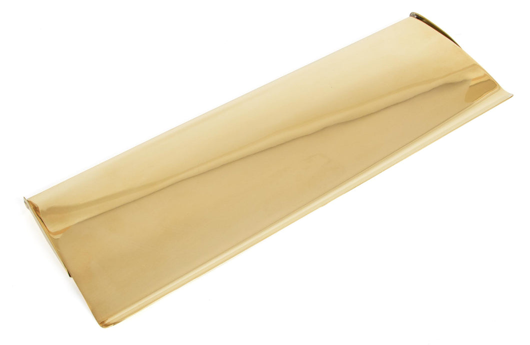 33051 Polished Brass Large Letter Plate Cover