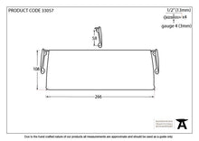 Load image into Gallery viewer, 33057 Black Small Letter Plate Cover
