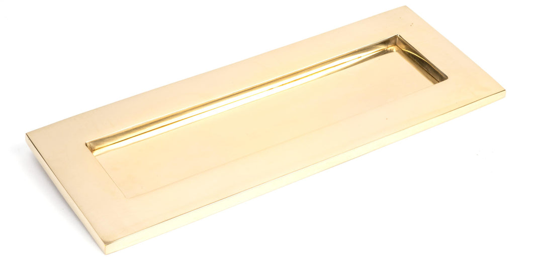 33060 Polished Brass Small Letter Plate