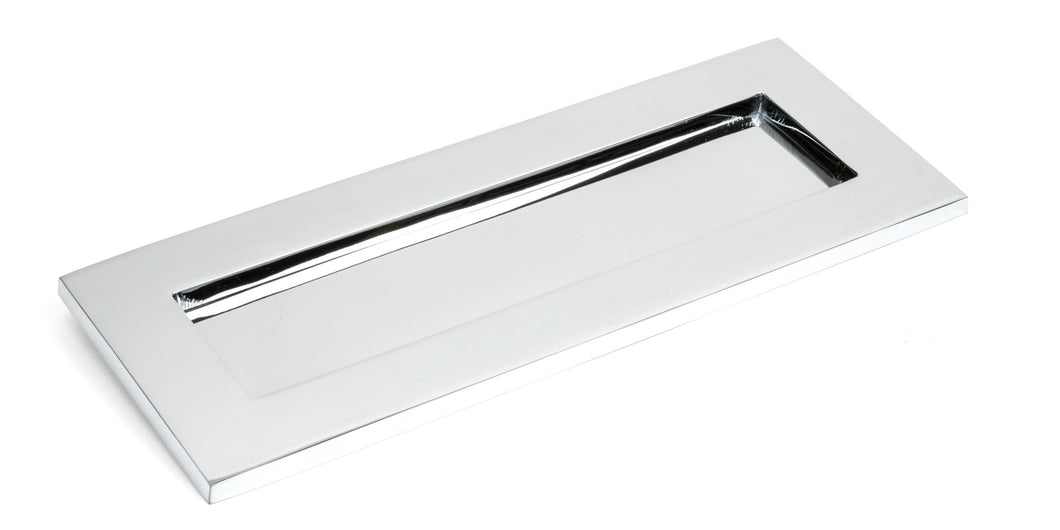 33062 Polished Chrome Small Letter Plate