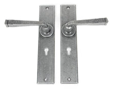 Load image into Gallery viewer, 33089 Pewter Large Avon Lever Lock Set
