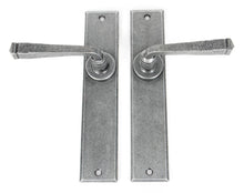Load image into Gallery viewer, 33090 Pewter Large Avon Lever Latch Set
