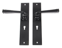 Load image into Gallery viewer, 33093 Black Large Avon Lever Lock Set

