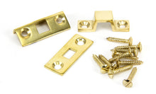 Load image into Gallery viewer, 33096 Polished Brass 4" Universal Bolt
