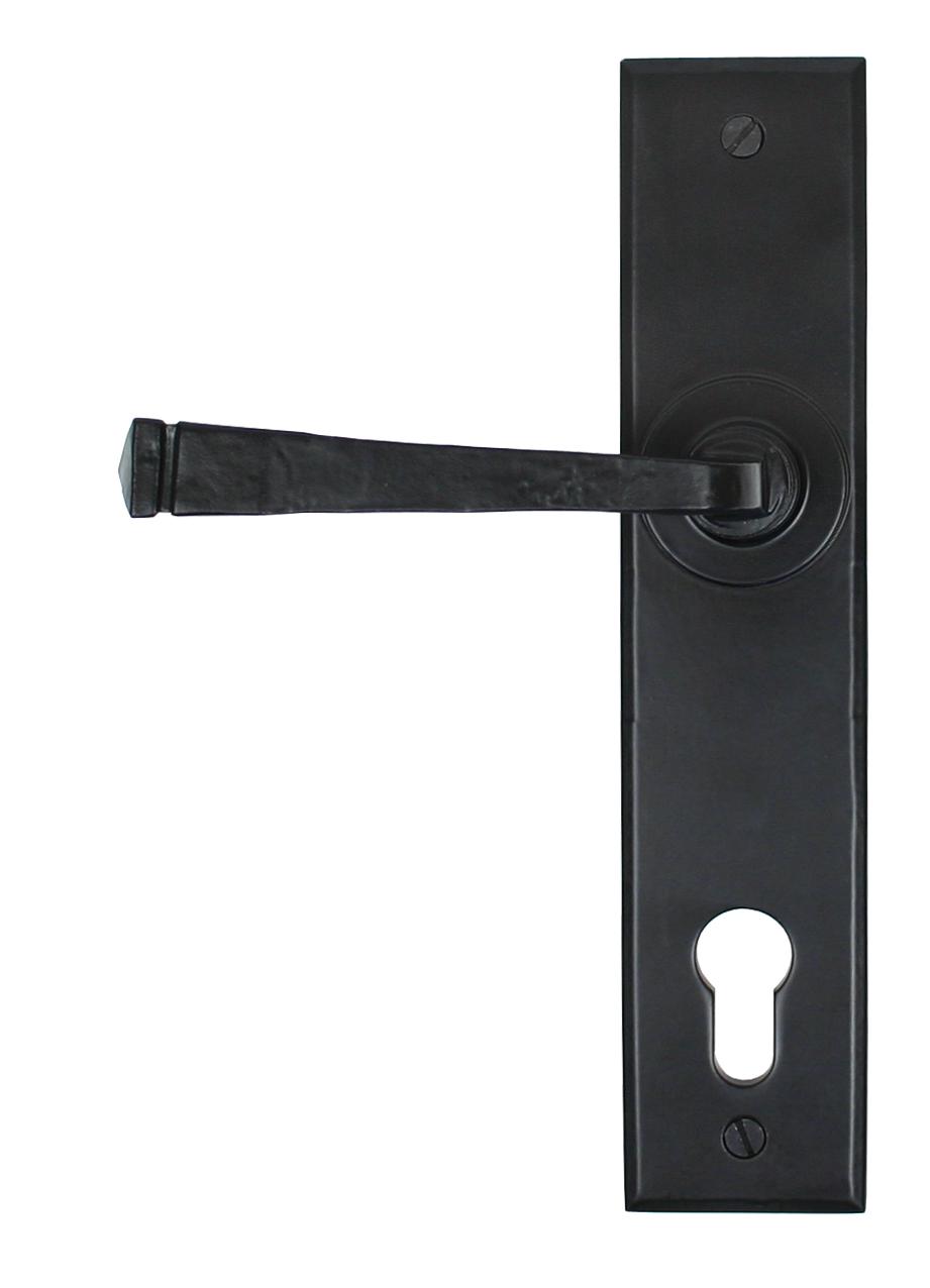 33123 Black Avon Lever Espag. Lock Set