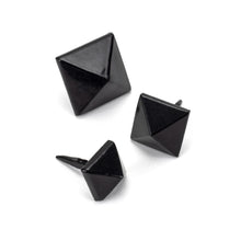 Load image into Gallery viewer, 33195 Black Pyramid Door Stud - Large
