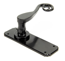 Load image into Gallery viewer, 33278 Black Monkeytail Lever Latch Set
