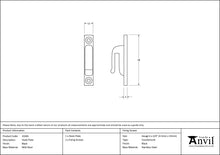 Load image into Gallery viewer, 33284 Black Hook Plate
