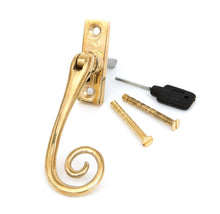 Load image into Gallery viewer, 33311 Polished Brass Slim Monkeytail Espag - RH
