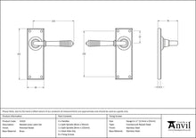 Load image into Gallery viewer, 33325 Polished Nickel Reeded Lever Latch Set
