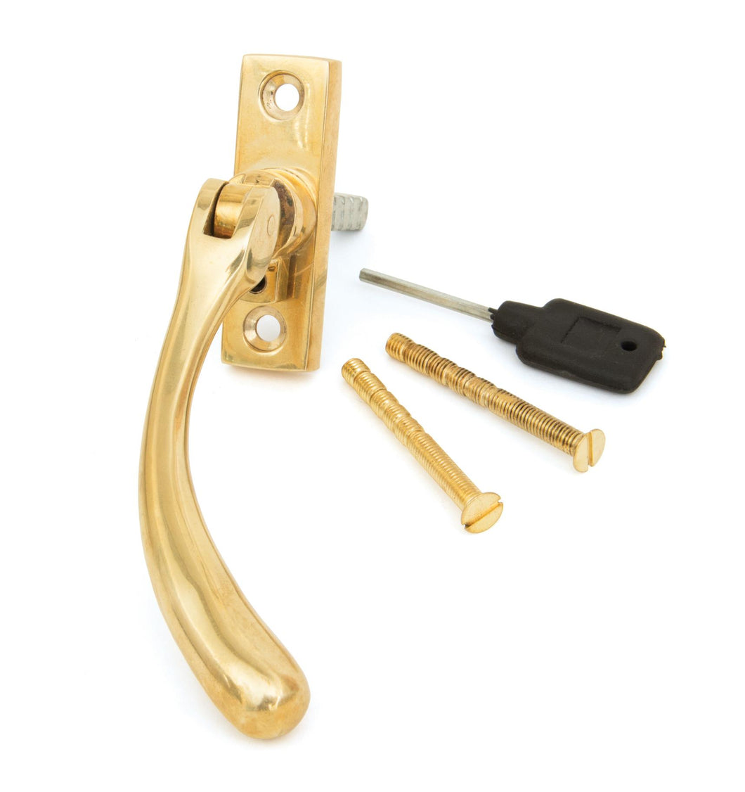 33336 Polished Brass Slim Peardrop Espag - RH