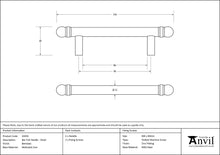 Load image into Gallery viewer, 33353 Beeswax 156mm Bar Pull Handle
